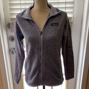 Better Sweater Fleece Purple and Gray Patagonia Zip Up Jacket